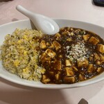 中国料理 珍満 - 麻婆かけご飯