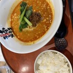壱龍ラーメン - 担々麺ライス¥1040税込