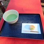 Rikugien Fukiage Chaya - 上生菓子とお抹茶