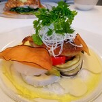 Restaurant LE MiDi - Poisson　鱸のポアレ　