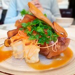 Restaurant LE MiDi - 飛騨豚のソテー　後姿