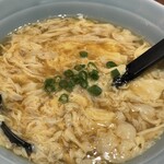 焼肉 静龍苑 - 美しい卵スープ