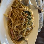 珈琲哲學 - ナスとベーコンの胡麻醤油