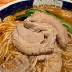 支那麺 はしご - 太肉坦々麺-だあろうだんだんめん-