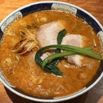 支那麺 はしご - 太肉坦々麺-だあろうだんだんめん-