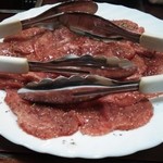 上野苑 - 上タン。。レモンで。。