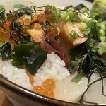 焼きもの家 慶 - シャケの親子茶漬けホタテ添え^_^