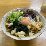 Watanabe Udon - 肉玉うどん（大）700円