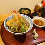 天ぷら いづも - 天丼