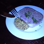 角打ワイン 利三郎 - お肉のパテ、美味しかった