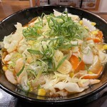 古潭 - 赤あんかけ菜々麺ヾ(＾。^*)