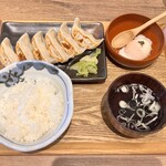 肉汁餃子のダンダダン 西日暮里店 - 肉汁焼餃子ランチ（750円）