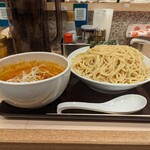 Menya Panda - つけ麺坦々（大盛）の盛り具合。