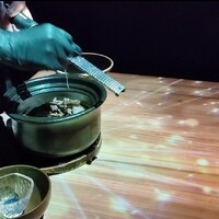 東京焼肉 黒木 - トリュフ削りテーブルパフォーマンスは見事！