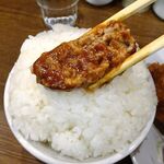 Kicchin Taishouken - ハンバーグ＆ヒレカツ定食（大盛）1,300円