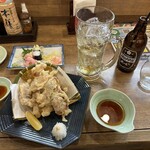 浜焼き海鮮居酒屋 大庄水産 - 【2024.1.4(木)】注文した料理とお酒