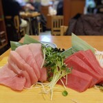 Sushi Izakaya Umifuku - 本マグロ相盛り（中トロ、赤身）