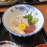 会席料理・寿司・鍋・ます徳 - さしみ