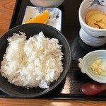 Kaiseki Ryouri Sushi Nabe Masutoku - ごはん・漬物