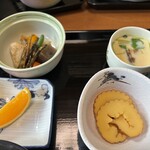 Kaiseki Ryouri Sushi Nabe Masutoku - 煮物・茶碗蒸し・厚焼き・デザート