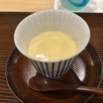 勢麟 - 虎河豚の茶碗蒸し