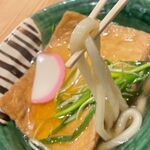 難波千日前 釜たけうどん - きつねうどん1