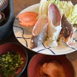 Kani Douraku - タラバかにすき紙鍋