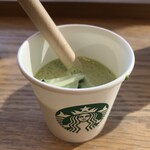 スターバックス コーヒー - 試飲提供の抹茶ラテ