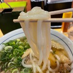 ウエスト - 肉うどん＋ごぼう天（うどん）