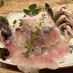 小川の魚 - 