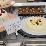 オアシス - ショートケーキ、柚子とはちみつのババロア