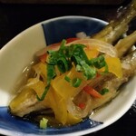 Sonmin Shokudo - 冬季信州彩色套餐（南蛮腌制的小鱼）