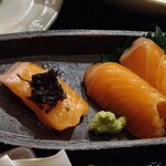 Sonmin Shokudo - 冬季信州彩色套餐（信州三文鱼刺身）