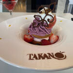 タカノフルーツパーラー - 苺とベリーのプレートデザート