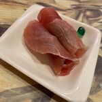 ビストロ アオキ - お通し？（生ハム＆干柿