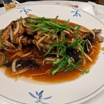 東華菜館 本店 - 糖醋鯉魚／鯉の丸揚げ甘酢葛かけ