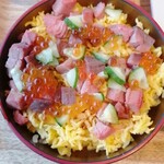 Hachinohe Gurando Hoteru - ローストビーフバラちらし（朝食バイキング）