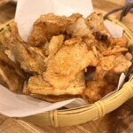 串揚げ かのや - 長芋唐揚げ