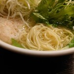 麺屋海神 - 細麺