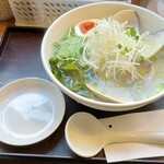 麺屋海神 - 数量限定メニュー「あら炊き はまぐりらぁめん」(1430円)