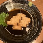 宮崎料理 万作 - 山芋醤油漬け