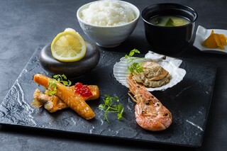 Sushi Ando Guriru Iru Onai - 炙り魚御膳【ランチ限定】