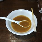 ふたつき家 - 完食　レンゲがでかい