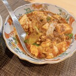 天満天神飯店 - 白子入り麻婆豆腐