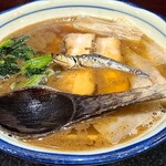 烈志笑魚油 麺香房 三く - 