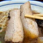 烈志笑魚油 麺香房 三く - 