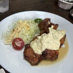 ダイニングキッチン アオヤマ - チキン南蛮定食