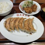 大阪王将 - 餃子定食（シングル）