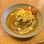Hama Kare - 牡蠣バターカレー（大）パクチー抜き