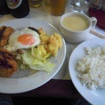 ソルタナ - Bランチ・白身魚フライ乗せスペシャル